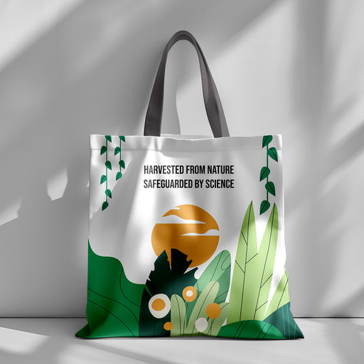 Sun Ten Canvas Zipper Tote