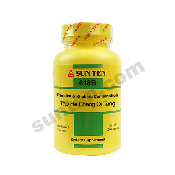 Tao He Cheng Qi Tang | Persica & Rhubarb Combination Capsules | 桃核承氣湯 Default Title