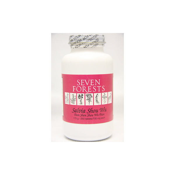 Salvia Shou Wu (Dan Shen Shou Wu Pian) - 250 Tablets
