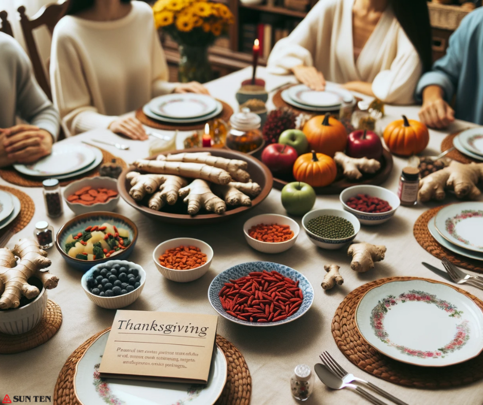 The Intersection of Acupuncture, TCM Herbs, Sun Ten, and Thanksgiving