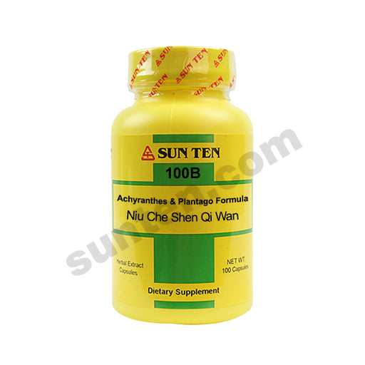 Niu Che Shen Qi Wan (Ji Sheng Shen Qi Wan) | Achyranthes & Plantago Formula Capsules | 牛車腎氣丸 (濟生腎氣丸) Default Title