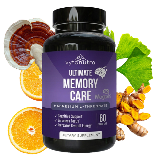 Vytanutra Ultimate Memory Care Capsule - Support Brain Health - 60 Vegetarian Capsules/bottle