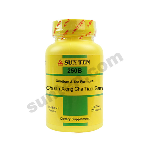 Chuan Xiong Cha Tiao San | Cnidium & Tea Formula Capsules | 川芎茶調散 Default Title