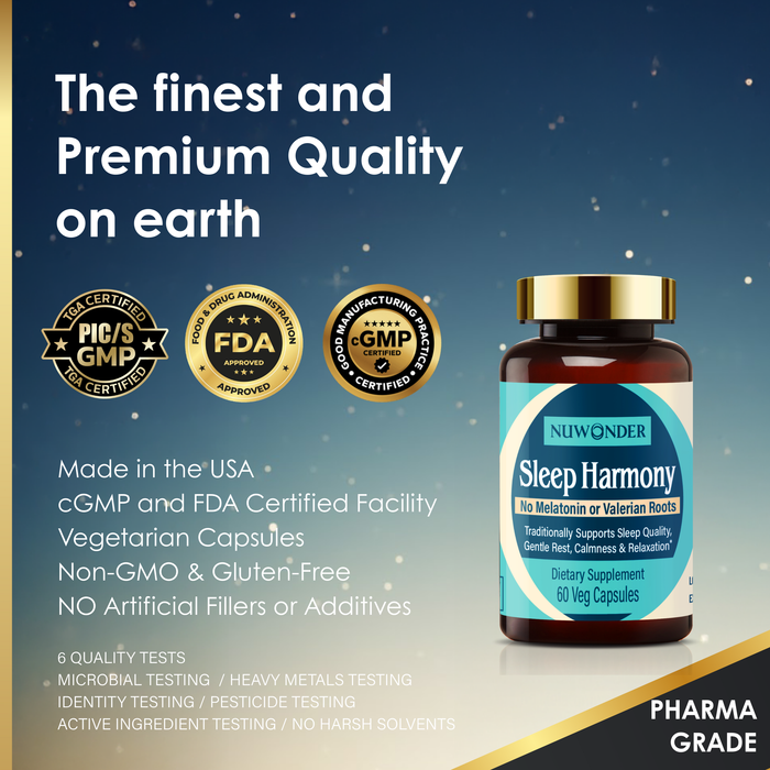 NuWonder Sleep Harmony - Support Restful and Balanced Sleep