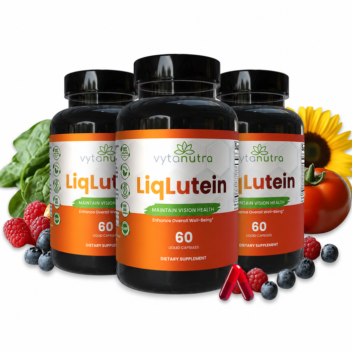 Vytanutra LiqLutein - Liquid Capsules (3 Bottles)