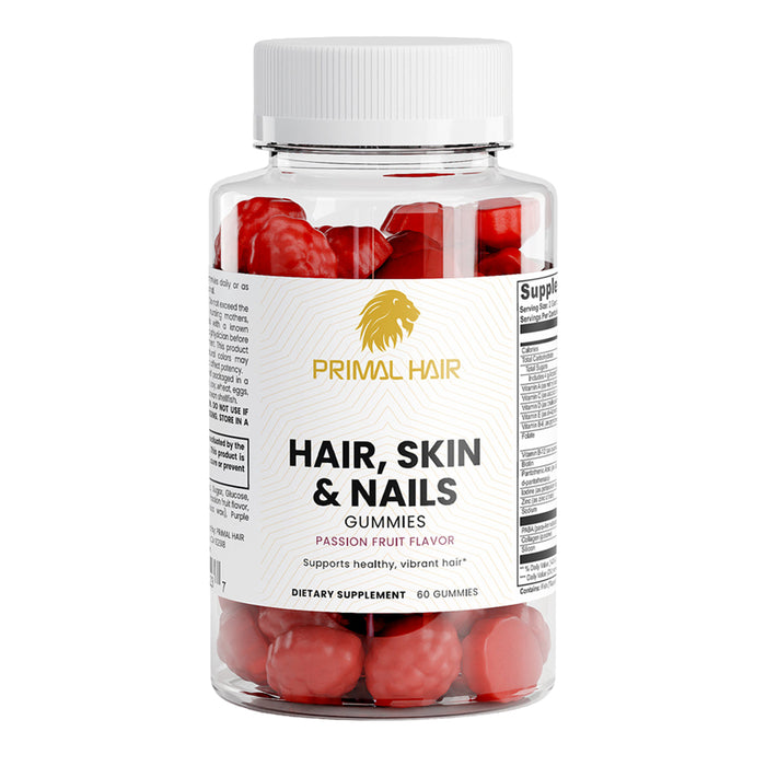 PRIMAL HAIR - Hair, Skin and Nails Gummies