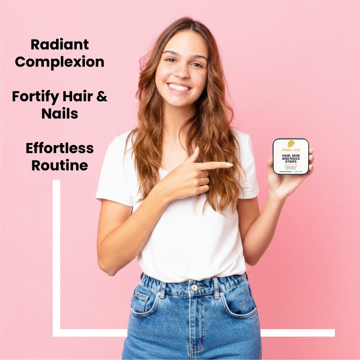 PRIMAL HAIR - Hair, Skin and Nails 30 Oral Strips