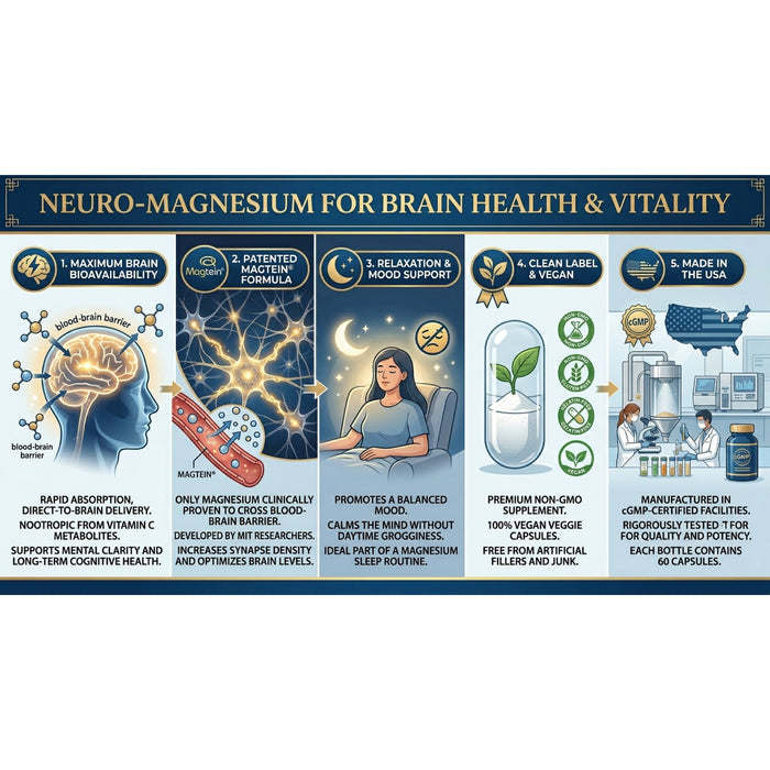 Vytanutra Ultimate Memory Care Capsule - Support Brain Health - 60 Vegetarian Capsules/bottle