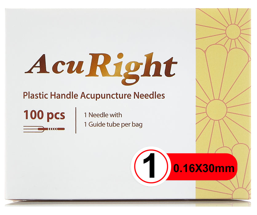 AcuRight Needles 0.16x30 (100 Needles)