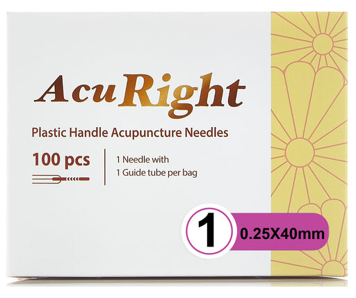 AcuRight Needles 0.25x40 (100 Needles)