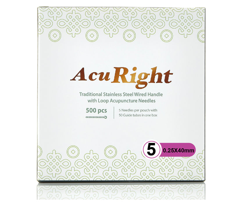 AcuRight Needles 0.25 x 40 (500 Needles)