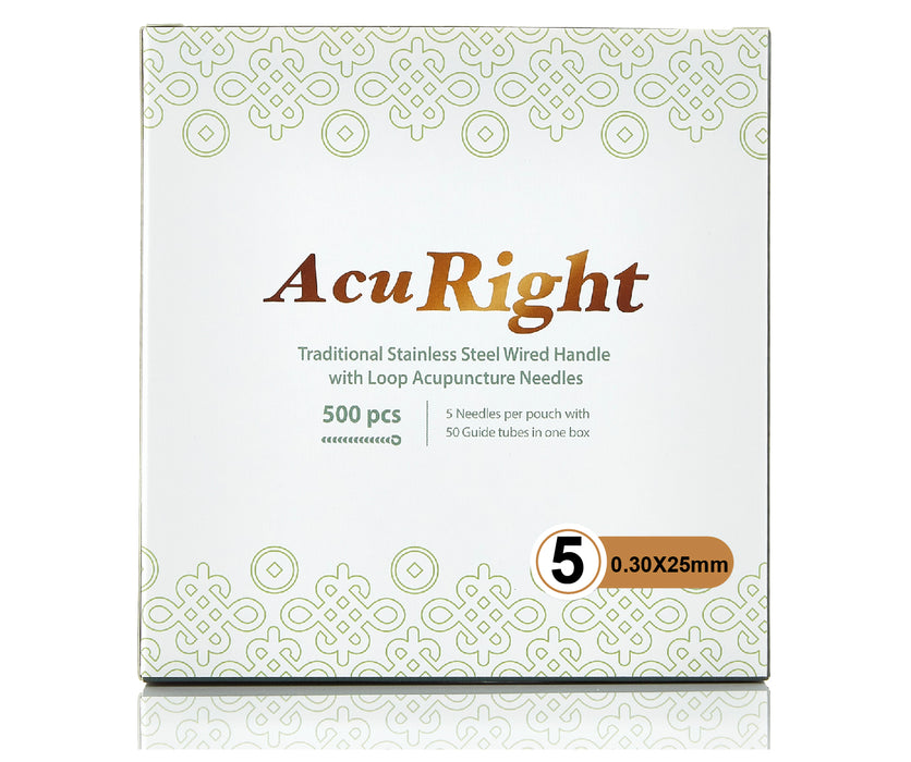 AcuRight Needles 0.30 x 25 (500 Needles)