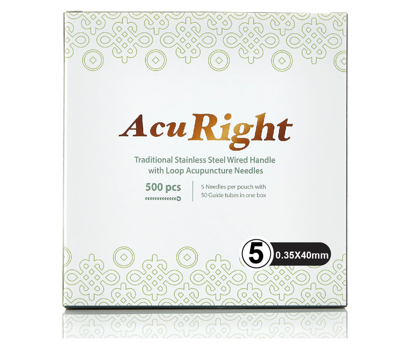 AcuRight Needles 0.35 x 40 (500 Needles)