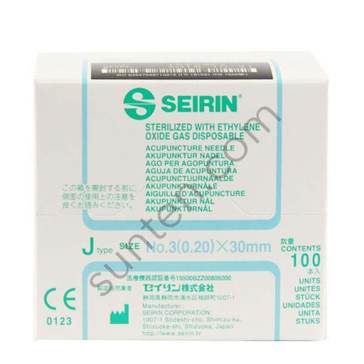 SEIRIN NEEDLES - 0.20X30 WITH TUBE
